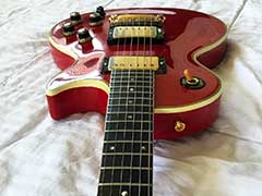 Custom Shop Les Paul Studio Custom Ferrari Red