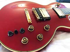 Custom Shop Les Paul Studio Custom Ferrari Red
