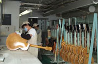 Coating and polishing by handwork Coating and polishing by handwork