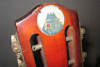 FUJUGEN Classical guitar, headstock FUJUGEN Classical guitar, headstock